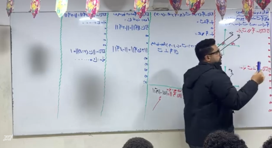 الصف الاول الثانوي-الوحدة الرابعة هندسة -الدرس الثاني- المتجهات( الجزء الثالث)